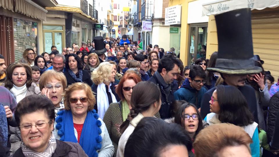 Fotografías de Carnaval en la calle de Cabra